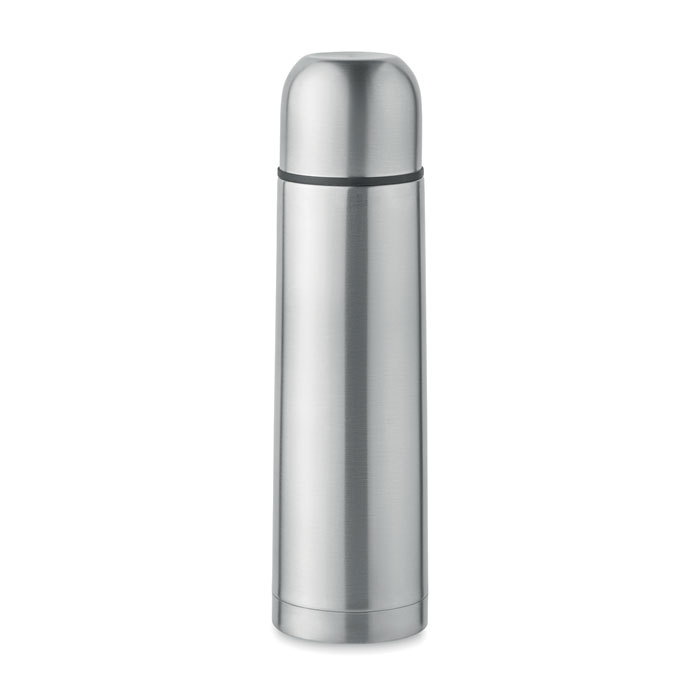 Bouteille 500 ml inox recyclé personnalisable MAHUA silver mate